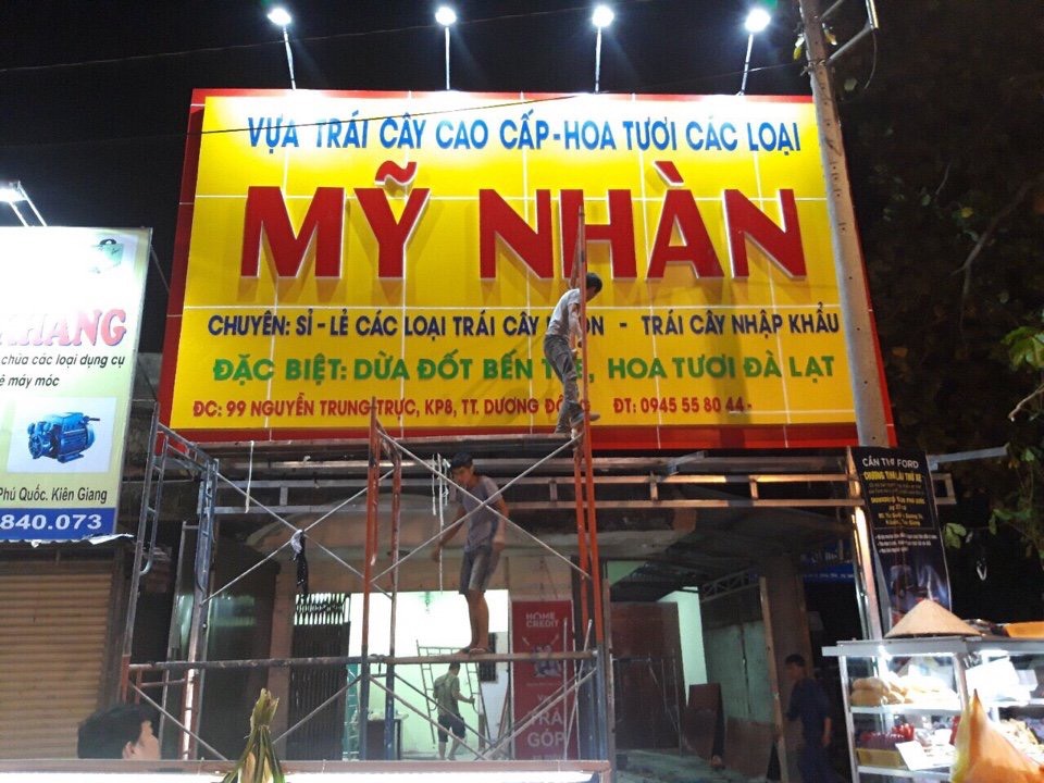 Thiết kế thi công bảng hiệu quảng cáo chuyên nghiệp tại Quận Phú Nhuận - HCM